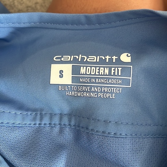 “Carhartt Scrub- Force Modern Fit Twill V-Neck Top” - Picture 5 of 9